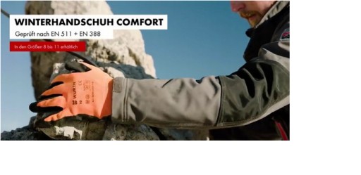 WURTH COMFORT 10 ИЗОЛИРОВАННЫЕ РАБОЧИЕ ПЕРЧАТКИ