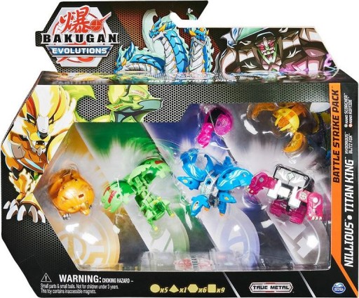 БОЕВОЙ НАБОР BAKUGAN EVOLUTIONS NILLIOUS TITAN KING