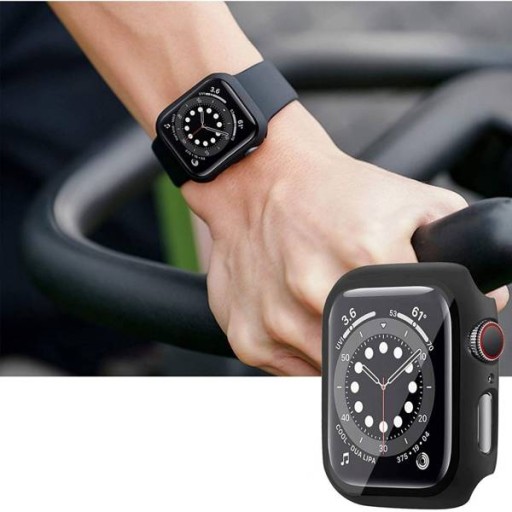 Корпус корпуса + 2IN1 Glass для Apple Watch 1 2 3 38 мм