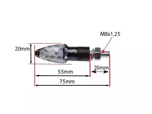 Указатели поворота Romet RCR RST 125 DAELIM DAYSTAR 125
