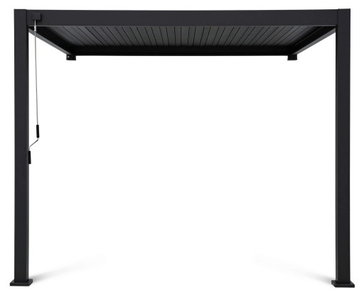 WALL GARDEN терраса PERGOLA кровля 3х3 Premium Wall Gutroof БЕЛЫЙ