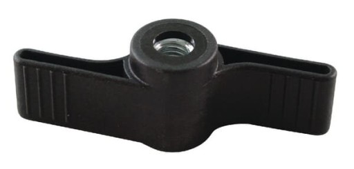 Nakrętka skrzydełkowa M8 R9005 AK544675