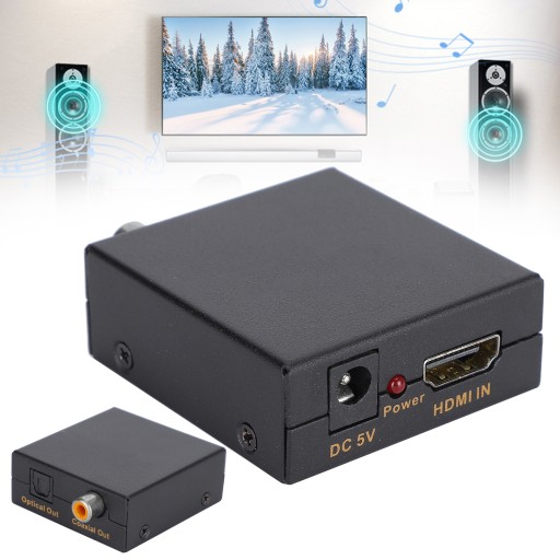 Вход HDMI на коаксиальный выход SPDIF, конвертер аудиоэкстрактора для playe