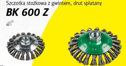 KLINGSPOR SZCZOTKA SZTOŻKOWA 100mm M14 BK 600 Z