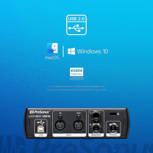 PreSonus AudioBox USB 96 25 аудиоинтерфейс