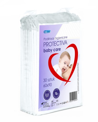 Большие впитывающие гигиенические прокладки / 60x90 / 30 шт.