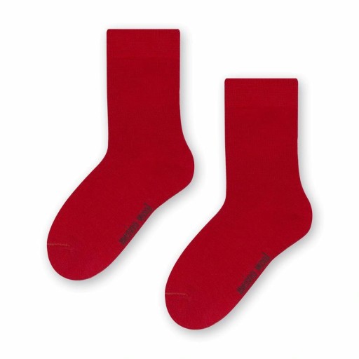 STEVEN skarpety MERINO WOOL 130 czerwone # 26-28