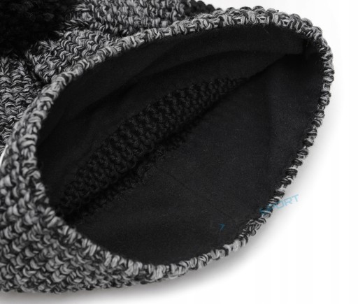 ТЕПЛАЯ ФИРМЕННАЯ ЗИМНЯЯ ШАПКА EISBAR STYLER POMPON MU 133 МЕРИНОСОВАЯ ШЕРСТЬ