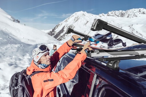 Ручка багажника для лыж THULE 2 доски ВЫДВИЖНАЯ