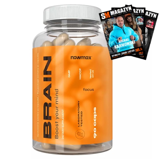 nowmax BRAIN BETTER BRAIN FUNCTION BOOSTER 90 КАПС