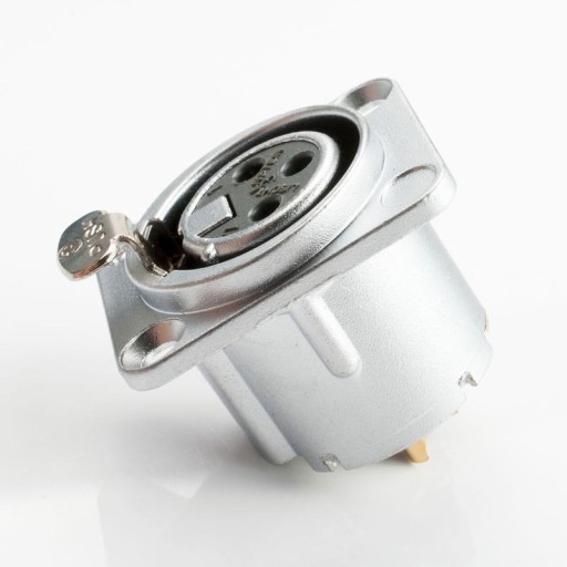 NEUTRIK NC3FD-LX-HE XLR розетка, 3 контакта