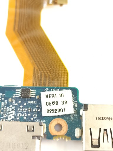 HP ELITEBOOK 840 G3 3476 Модуль разъема USB-порта