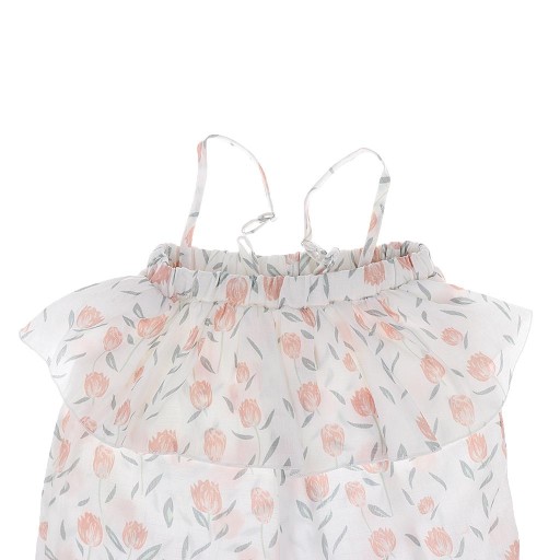 Dziecięcy dziewczęcy kombinezon One Pieces Romper 100 cm biały