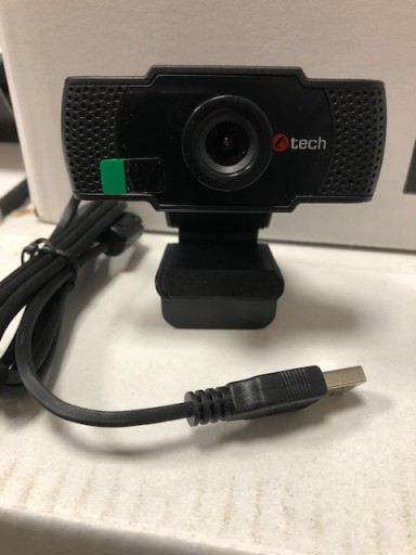 Kamera USB C-TECH HD WEBCAM z mikrofonem CAM-07HD