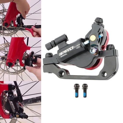 Rower hydrauliczny zacisk hamulca tarczowego tylny klip