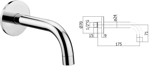 GROHE ESSENCE НОВЫЙ НАБОР ДЛЯ ВАННЫ 20 СМ