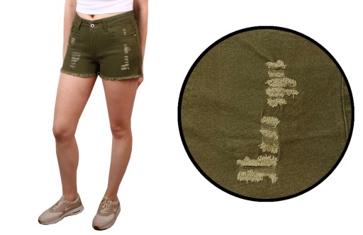 ШОРТЫ короткие ДЖИНСОВЫЕ ШОРТЫ 17/1# желтые S/M