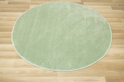 DYWAN OKRĄGŁY JEDNOLITY PISTACJOWY DO POKOJU DZIECIĘCEGO LIMA śr. 120 cm