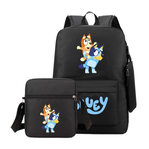 НОВЫЙ ШКОЛЬНЫЙ КОМПЛЕКТ Bluey, РЮКЗАК, СУМКА, ЧЕХОЛ ДЛЯ КАРАНДА, высокое качество