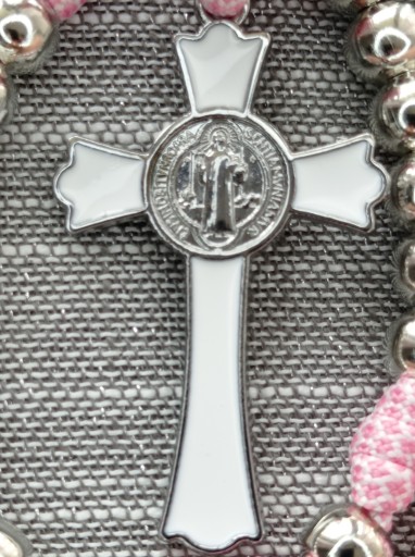 Damski RÓŻANIEC WOJOWNIK MARYI linka spadochronowa