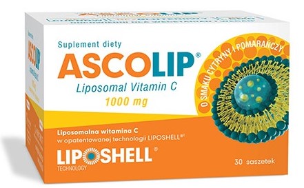 ASCOLIP липосомальный витамин С 30 пакетиков по 1000 мг