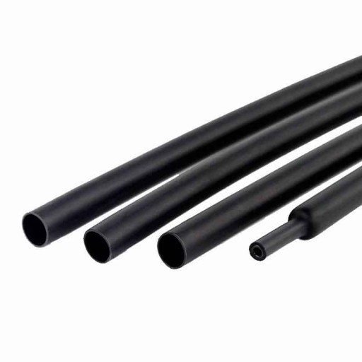 T -Fish Tube 2 мм черный 1M.B