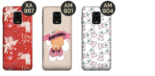 ETUI DO XIAOMI REDMI NOTE 9 PRO / 9 PRO MAX / NOTE 9S WZORY BABY SŁODKIE