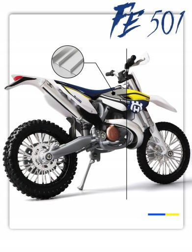 Maisto 1:12 Husqvarna FE 501 Сплав Кросс-кантри