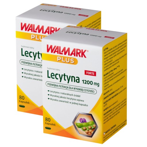Walmark Plus Лецитин Форте 1200 мг 80 капс.