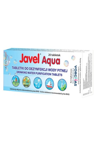 Таблетки для очистки воды Javel Aqua, 20 таб.