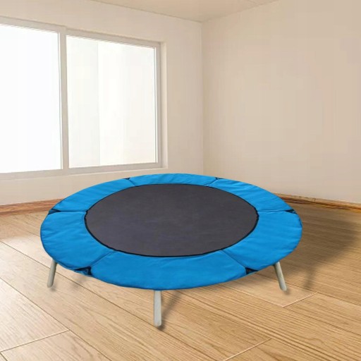 батут Крышка с губчатым краем Safety Round Blue