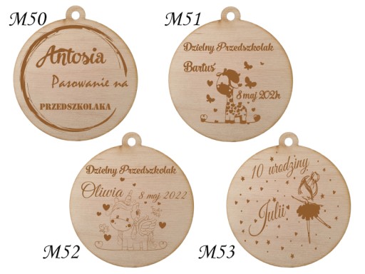 Medal prezent GRAWER imię urodziny 18 30 40 50 60