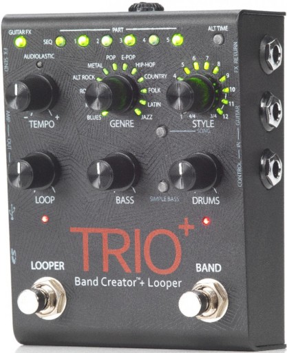 DIGITECH TRIO PLUS BAND CREATOR LOOPER ГИТАРНЫЙ ЭФФЕКТ