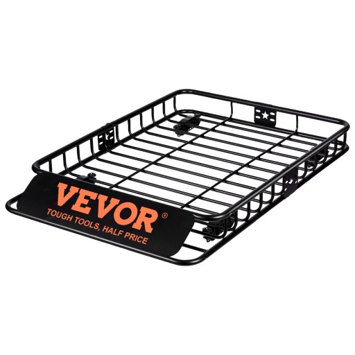 Корзина на крышу VEVOR 90,7кг 130,5х91,5х12,7см
