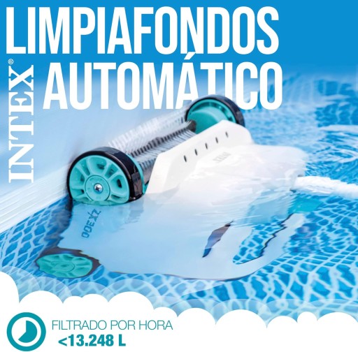 Пылесос для чистки дна и стенок бассейна автоматический робот 28005 INTEX