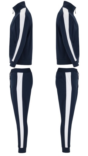 DRESY SPORTOWE Z NADRUKIEM SPODNIE BLUZA KOMPLET