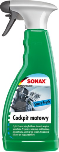 SONAX MATTE ДЛЯ ПЛАСТИКОВОГО КОКПИТА SPORT FRESH PLAK