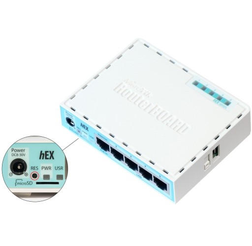 Фрезер MIKROTIK HEX RB750GR3