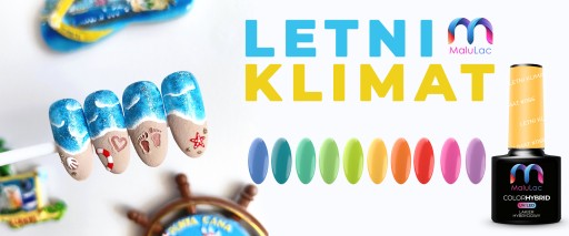 MaluLac lakier hybrydowy kolor LETNI KLIMAT #1171