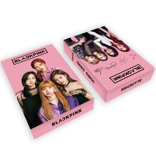 55 шт. Набор фотокарточек LOMO BLACKPINK.
