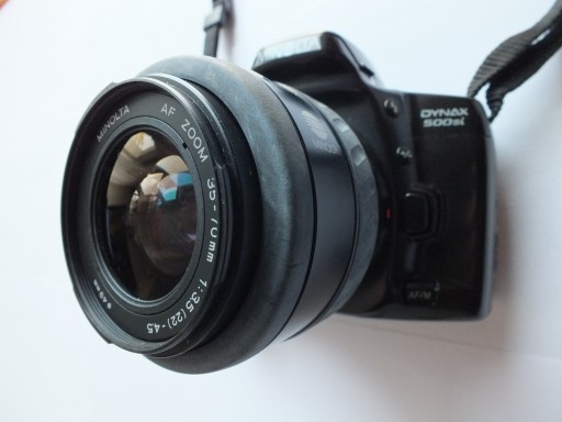 Minolta Dynax 500si + AF Zoom 35-70 мм 1:3,5-4,5 + сумка