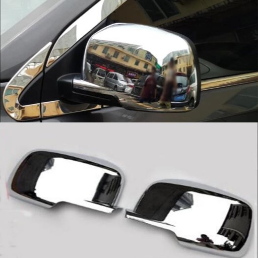 Накладки на зеркала Dodge Journey I 09-2020 хром
