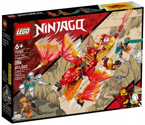 LEGO NINJAGO 71762 ОГНЕННЫЙ ДРАКОН КАЙЯ ЭВО