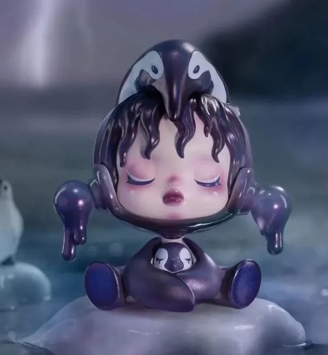 POP MART Skullpanda The Mare of Animals Series Слепая коробка Игрушка для девочек Kawaii