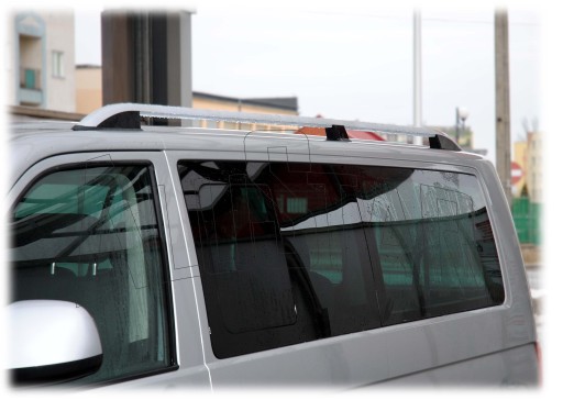 Автомобильные Рейлинги VW T5 T6 Silver LONG