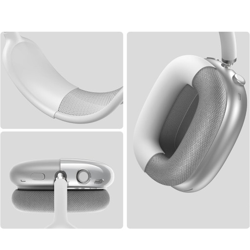 СИЛИКОНОВЫЙ ПРОЗРАЧНЫЙ ЗАЩИТНЫЙ ЧЕХОЛ ДЛЯ НАУШНИКОВ ДЛЯ AirPods Max