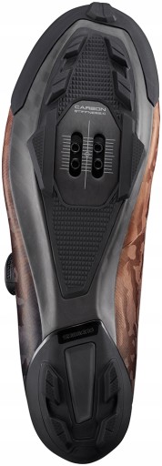 SPD SHIMANO RX8 RX800 Бронзовые велосипедные туфли, размер 44 - ГРАВИЙ