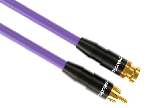 Melodika MDBNR80 Kabel koaksjalny (Coaxial) RCA - BNC - 8m