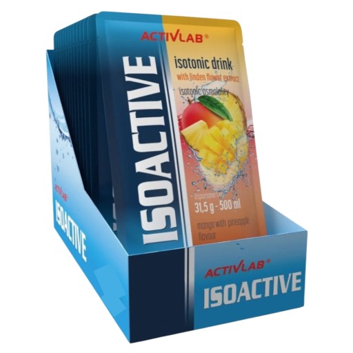 ACTIVLAB ISOACTIVE NAPÓJ IZOTONICZNY ISO 10x31.5g + nowmax ISOTONIC DRINK