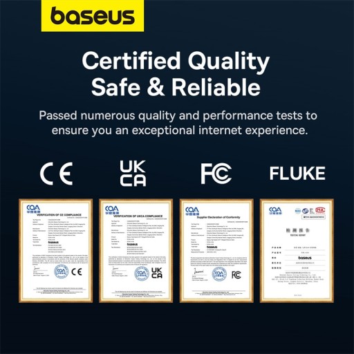БЫСТРЫЙ СЕТЕВОЙ КАБЕЛЬ BASEUS RJ45 кат.7, 10 Гбит/с, ИНТЕРНЕТ-КАБЕЛЬ, 25 м